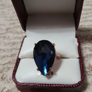 Tivoli Dark Blue Size 9 Ring